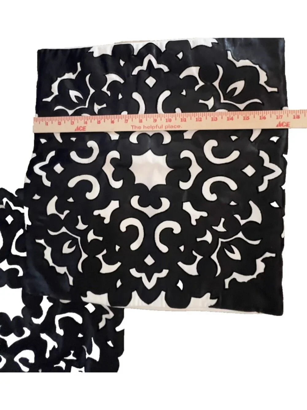 PAIR haus Pillow Covers  Black & White 18
